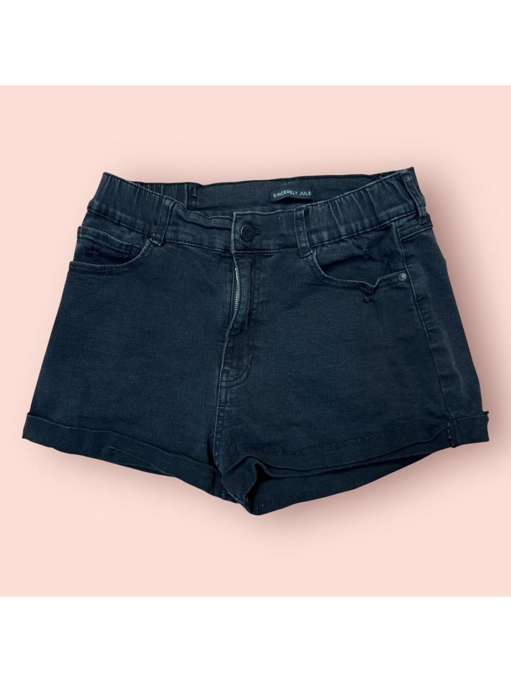 Sincerely Jules Black Women’s Denim Shorts Size 9/29